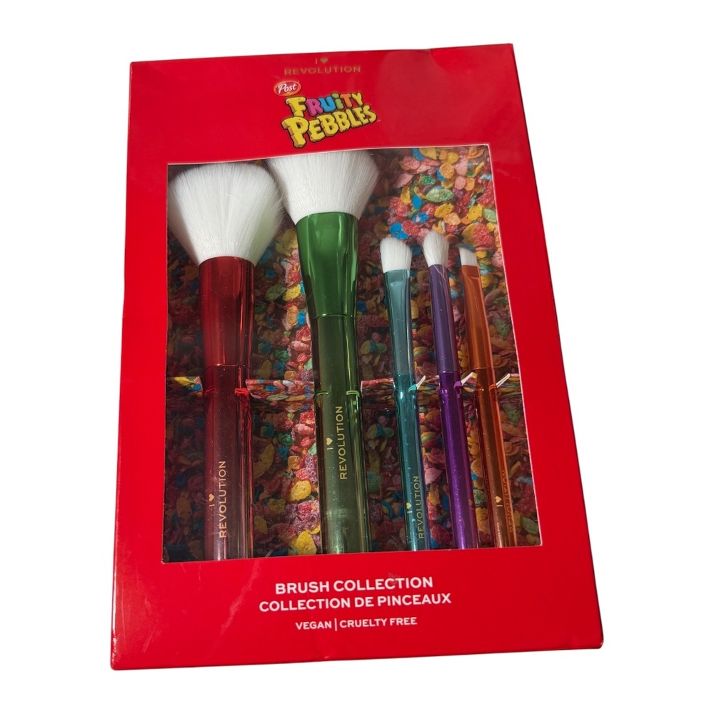 I Heart Revolution X Post Fruity Pebbles Cereal Brush Collection